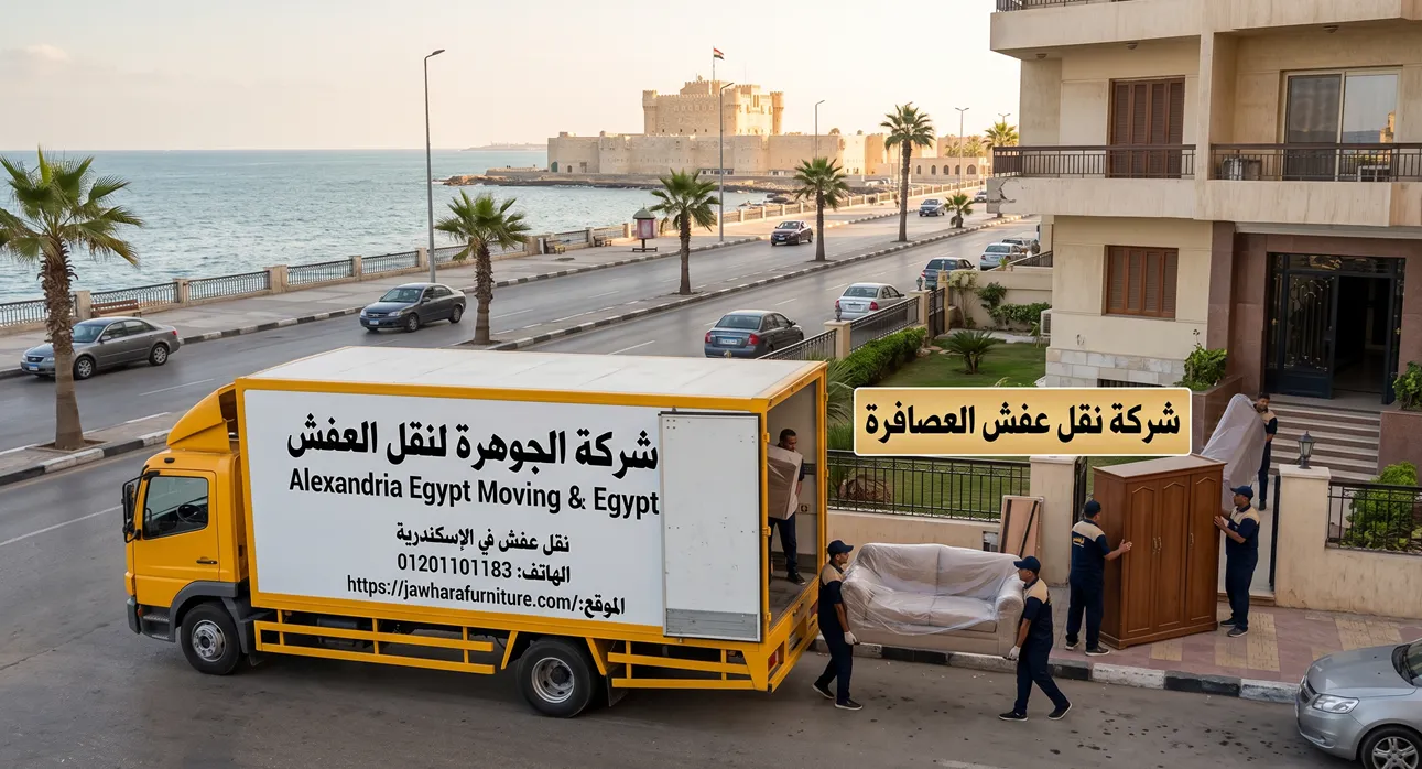 شركة نقل عفش العصافرة لنقل وتغليف الأثاث بأحدث الأوناش