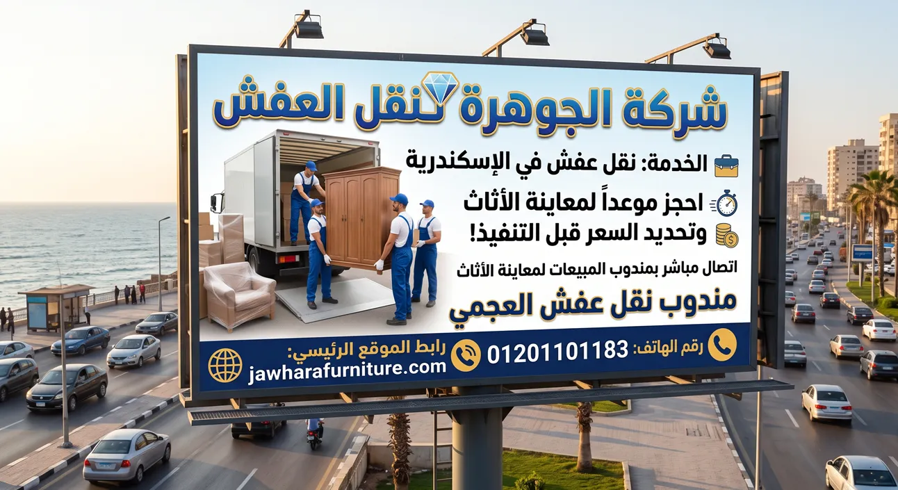 مندوب نقل عفش العجمي لمعاينة وفحص الأثاث بالإسكندرية بدقة وجودة عالية